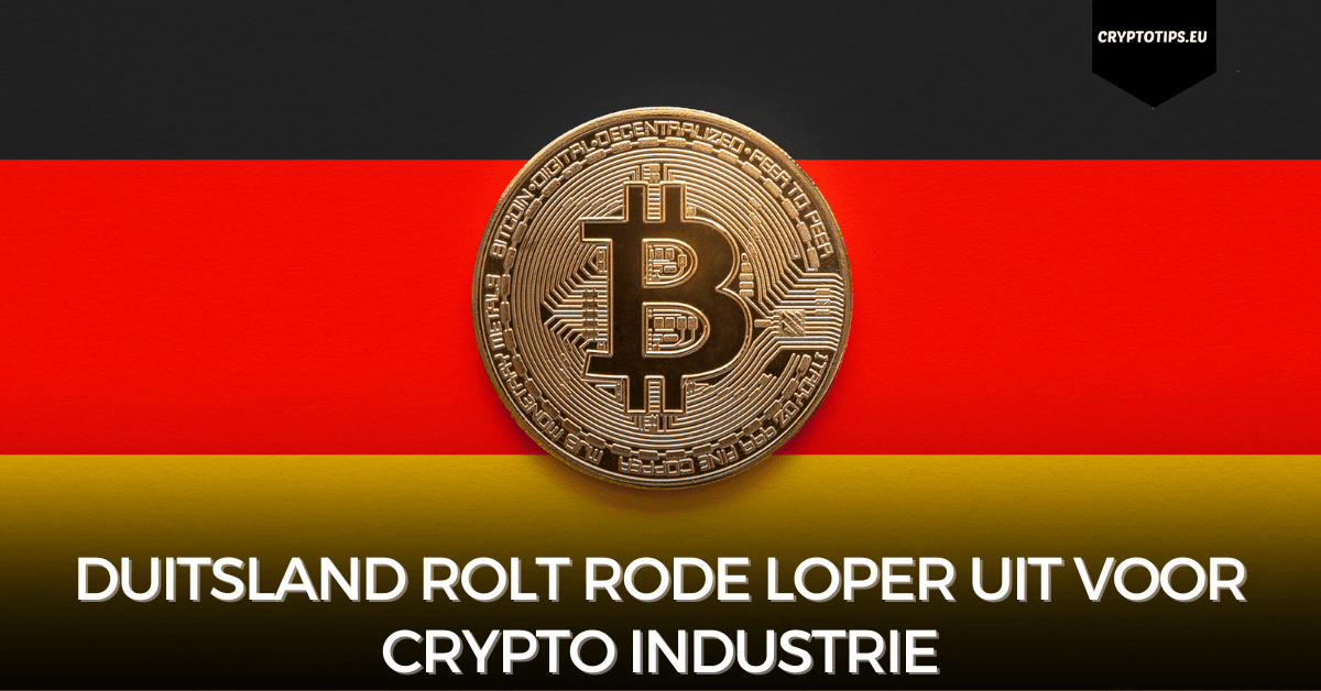 Duitsland rolt rode loper uit voor crypto industrie