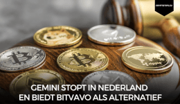Gemini stopt in Nederland en biedt Bitvavo als alternatief