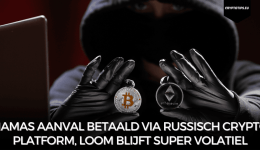 Hamas aanval betaald via Russisch crypto platform, Loom blijft super volatiel