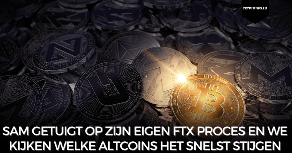 Sam getuigt op zijn eigen FTX proces en we kijken welke altcoins het snelst stijgen