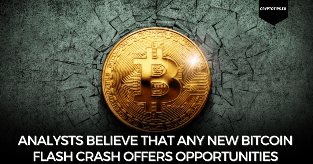 Analysts believe that any new Bitcoin flash crash offers opportunities