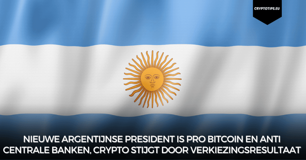 Nieuwe Argentijnse president is pro Bitcoin en anti Centrale Banken, crypto stijgt door verkiezingsresultaat