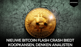 Nieuwe Bitcoin flash crash biedt koopkansen, denken analisten