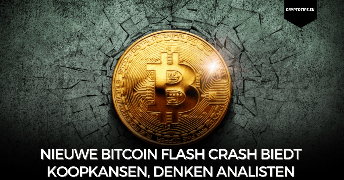 Nieuwe Bitcoin flash crash biedt koopkansen, denken analisten