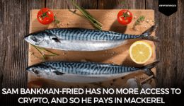 Sam Bankman-Fried has no more access to crypto, and so he pays in Mackerel