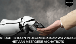 Wat doet Bitcoin in december 2023? Wij vroegen het aan meerdere AI chatbots