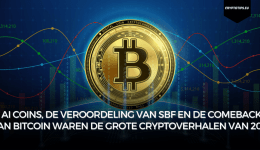 AI coins, de veroordeling van SBF en de comeback van Bitcoin waren de grote cryptoverhalen van 2023