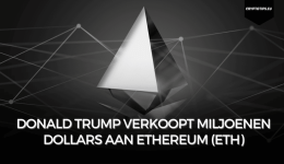 Donald Trump verkoopt miljoenen dollars aan Ethereum (ETH)