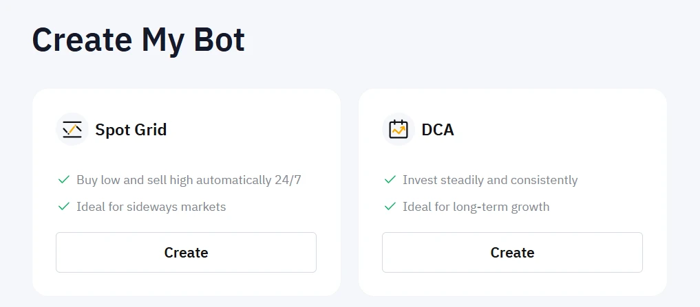 Create a trading bot