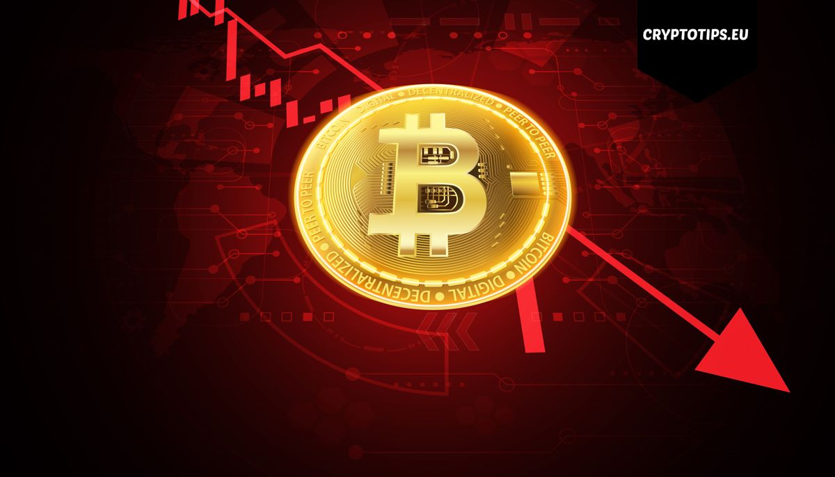 Bitcoin koers dipt alweer en beleggers vrezen herhaling van 2022
